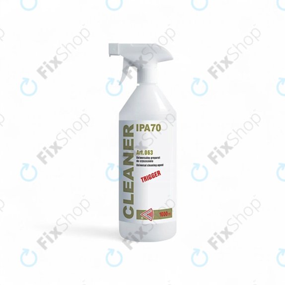 Alcool isopropilico 70%, 1000 ml, Trigger, Cleanser IPA