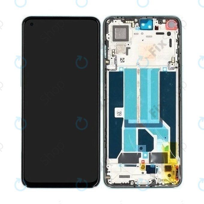 Schermo per OnePlus Nord 2 5G, Gray Sierra, 2011100360, Genuine Service Pack