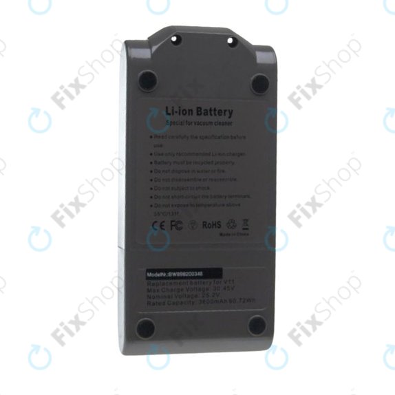 Batteria per Dyson V11, 299820, SV14, 970145-02, Li-Ion, 4000mAh, 25.2V