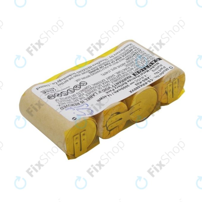 Batteria per Kärcher K50, K85, ABS-K55, Ni-MH, 3000mAh, 4.8V, HQ