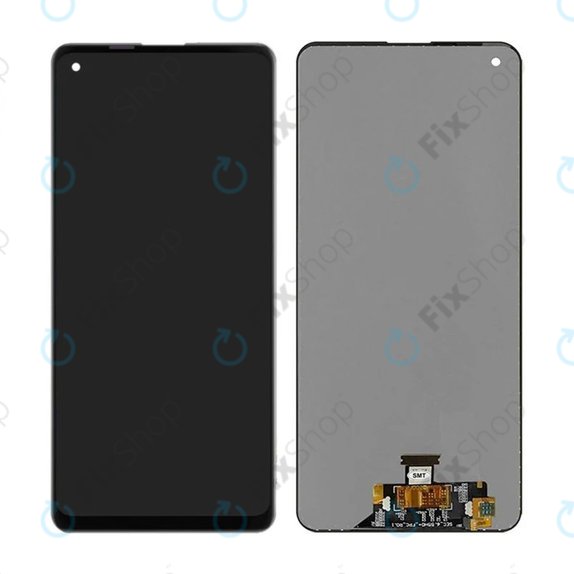 Schermo per Samsung A21s A217F, Vetro touch senza cornice
