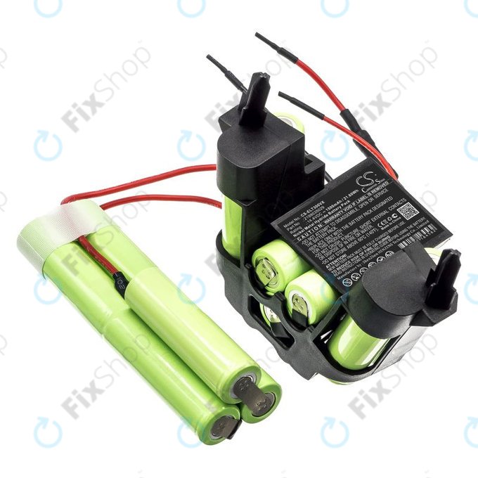 Batteria per Electrolux ErgoRapido ZB3004, ZB3005 ZB3006 AEG AG3004 AG3005 AG3006 2199035029, Ni-MH, 1500mAh, 14.4V, HQ