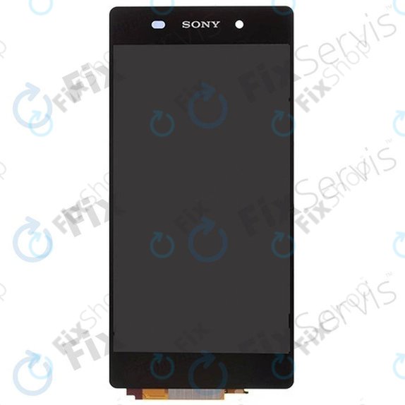 Schermo LCD per Sony Xperia Z2 D6503, Vetro touch senza cornice