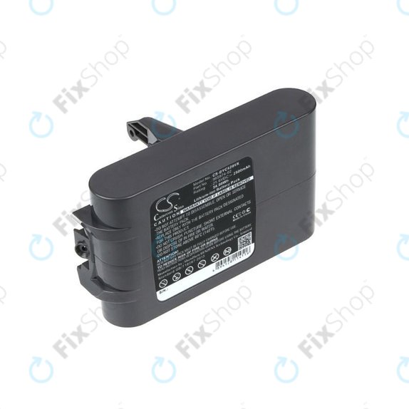 Batteria per Dyson DC-seriess, V6, 965874-02, Li-Ion, 2500mAh, 21.6V, HQ