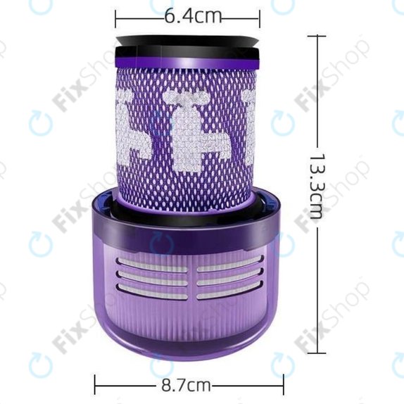 Filtro HEPA, 2 pz. per Dyson V12