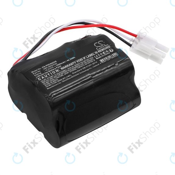 Batteria per Philips PowerPro Aqua, INR18650X25, Li-Ion, 2500mAh, 18.5V, HQ