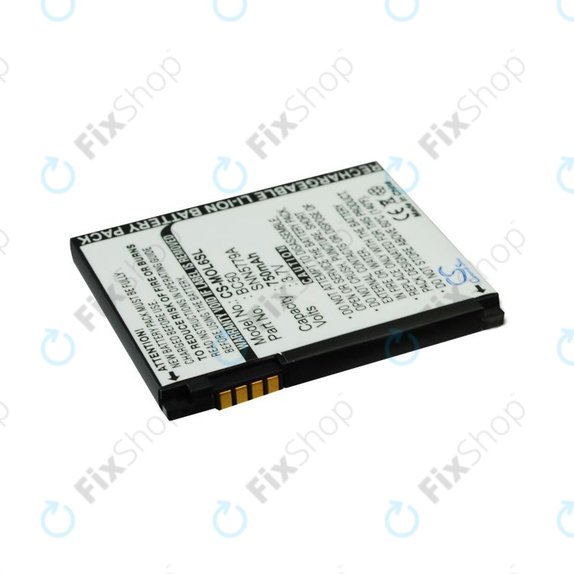 Batteria per Motorola Aura, SLVR L2, L7, L9, BC50, Li-Ion, 3.7V, 750mAh, HQ