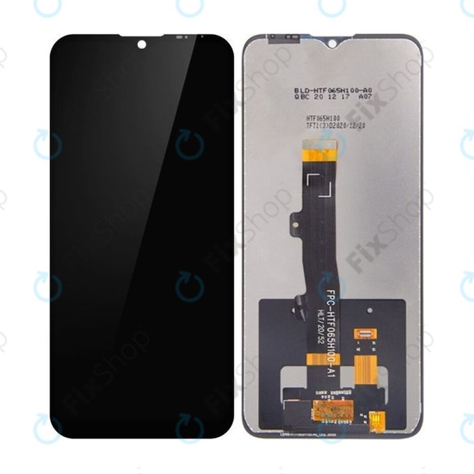 Schermo LCD per MotGoldla Moto E7 XT2095, Vetro touch senza cornice