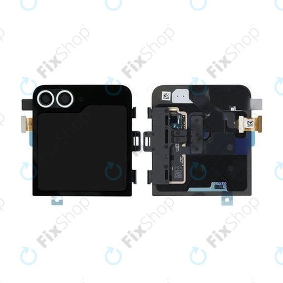 Schermo per Samsung Z Flip 6 F741B, Mint, Vetro touch con cornice, External, GH97-30012D, Genuine Service Pack