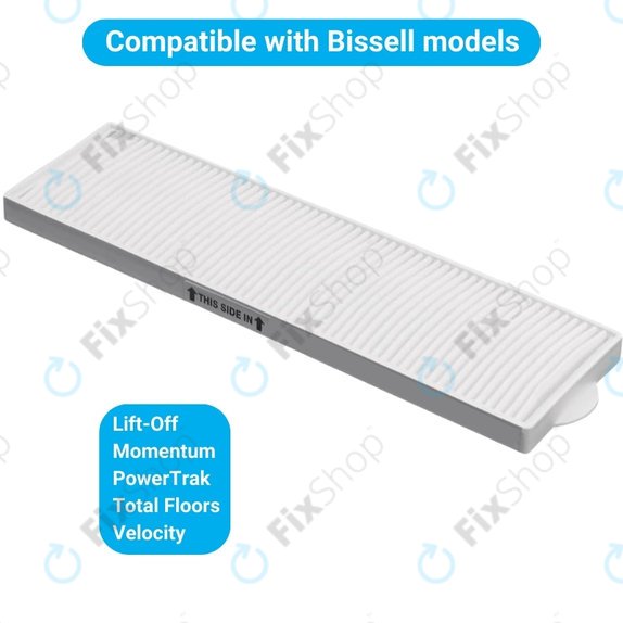 Filtro Style 8 & 14 per Bissell Lift-Off, Momentum, PowerTrak, Total Floors, Velocity
