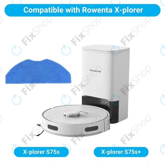 Panno lavapavimenti, 2 pz. per Rowenta X-plorer S75s, S75s+