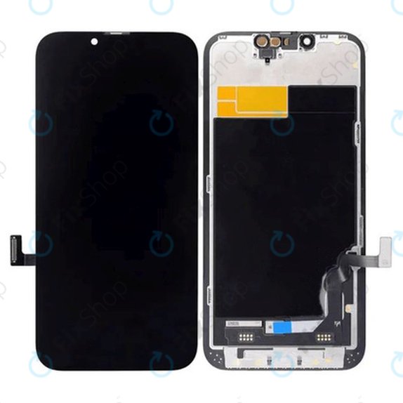 Schermo per iPhone 16e, 17e, Vetro touch con cornice, Refurbished
