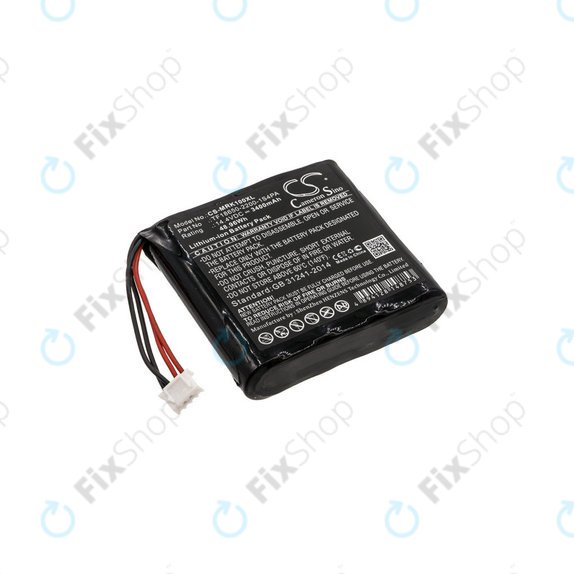 Batteria per Marshall Kilburn, TF18650-2200-1S4PA, Li-Ion, 3400mAh, 14.4V, HQ