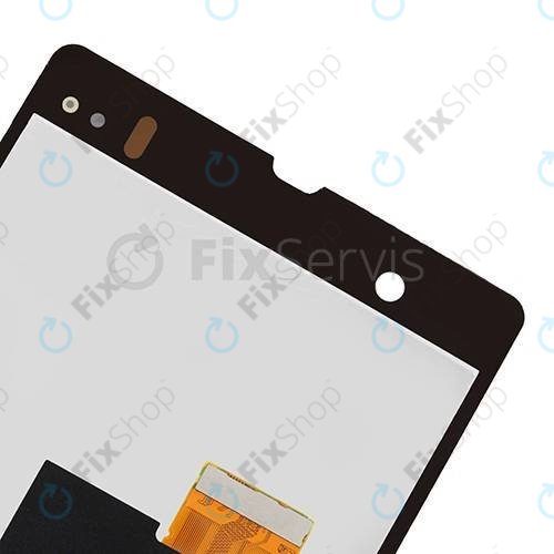 Schermo LCD per Sony Xperia Z L36H, Vetro touch senza cornice, C6603