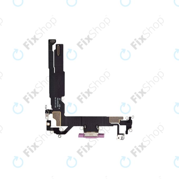 Connettore di ricarica con Cavo flex per iPhone 16, Pink