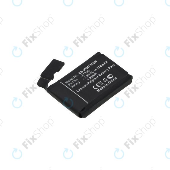 Batteria per Apple Watch 2 38 mm, 270mAh, Li-Pol, 3.8 V, A1760, HQ