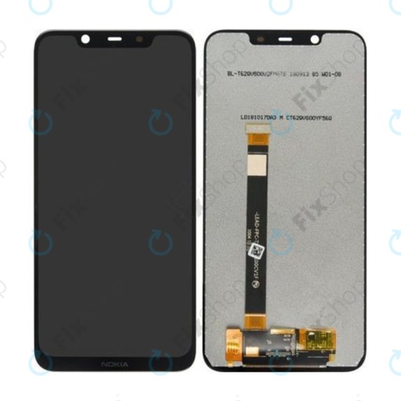 Schermo LCD per Nokia 8.1 (Nokia X7), Vetro touch senza cornice