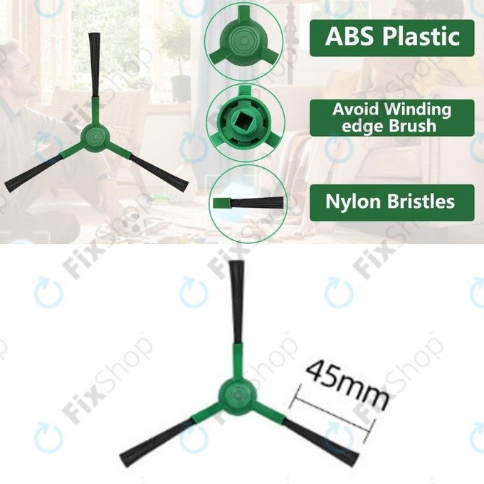 Spazzola laterale, 2 pz. per iRobot Roomba Max 705, Plus 504, 505