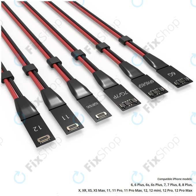 Set di cavi di alimentazione ultra flessibili per iPhone 6 fino a 14 Pro Max, 2UUL