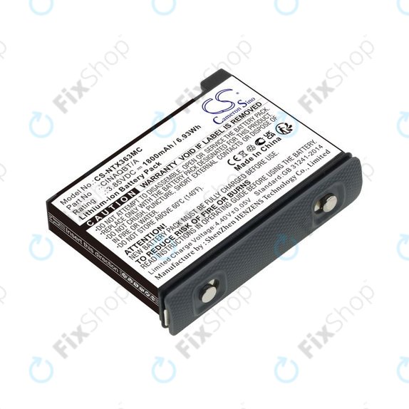 Batteria per Insta360 One X3, CINAQBT/A, Li-Ion, 1800mAh, 3.85V, HQ