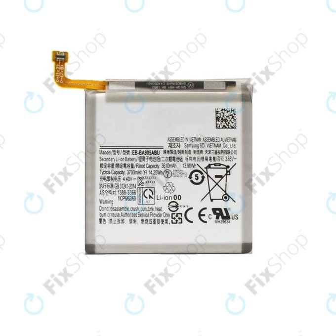 Batteria per Samsung A80 A805F, EB-BA905ABU, 3700mAh