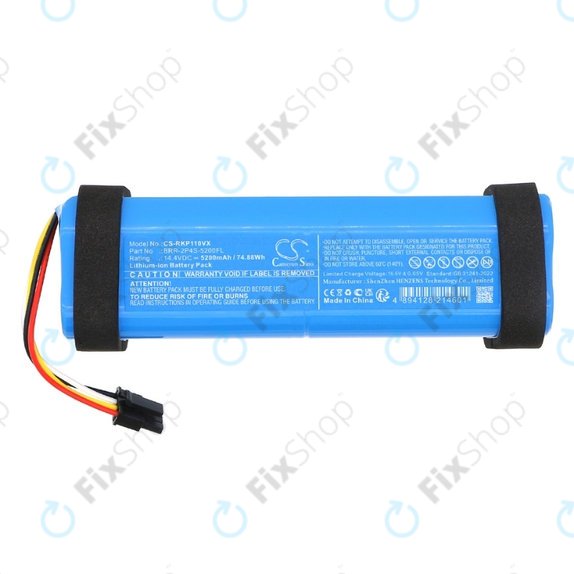 Batteria per Xiaomi RobGoldck Q5 Pro, Q5 Pro+, P10 Pro, BRR-2P4S-5200FL, Li-Ion, 5200mAh, 14.4V, HQ
