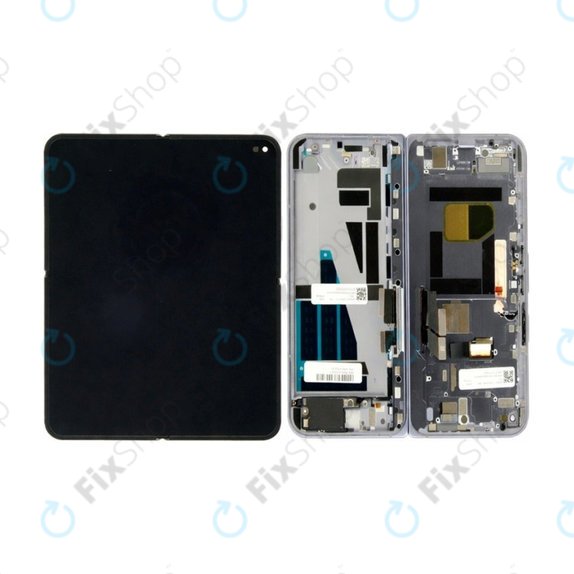 Schermo per Google Pixel 10 Pro Fold, interno, Moonstone, Vetro touch senza cornice, G949-01522-00, Genuine Service Pack