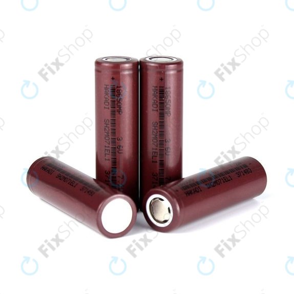 Batteria  Cell 18650, Li-Ion, 2000mAh, 3.6V