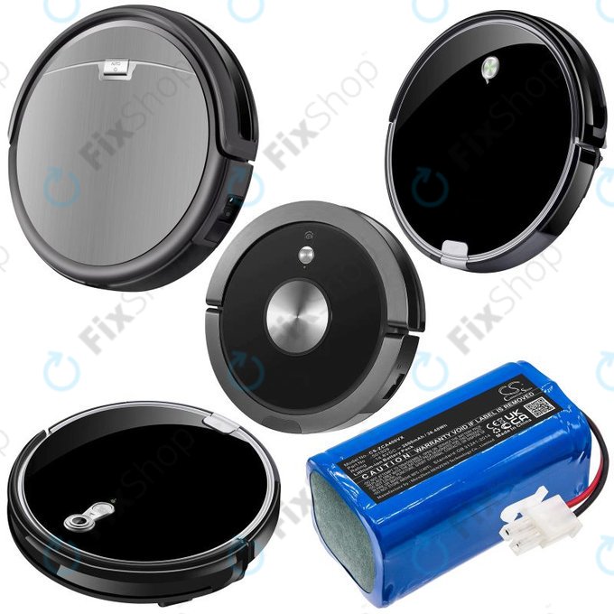 Batteria per Concept VR2000, Zaco A4s A6 A8s A9s 501929, Li-Ion, 2600mAh, 14.8V, HQ
