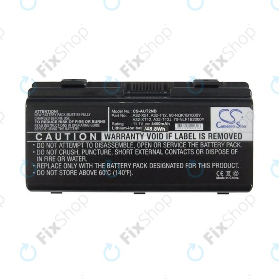 Batteria per Asus X51RL, T12Jg, T12C, X51L, A32-X51, Li-Ion, 4400mAh, 11.1V, HQ