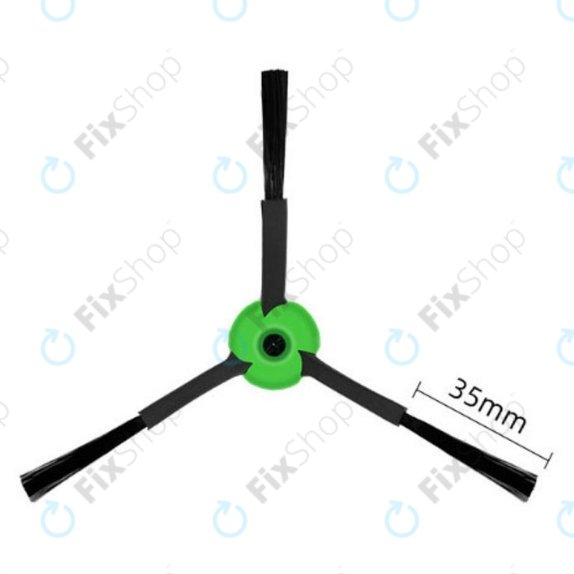 Spazzola laterale, 2 pz., Nero per iRobot Roomba e-series, i-series, j-series