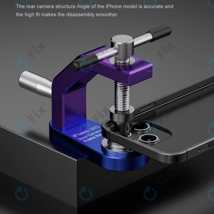 Strumento per rimozione frame fotocamera posteriore iX73, iFixes