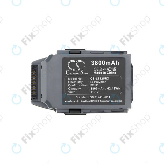 Batteria per DJI Mavic Pro, 3800mAh, Li-Pol, 11.1 V, GP785075-38300DB, HQ