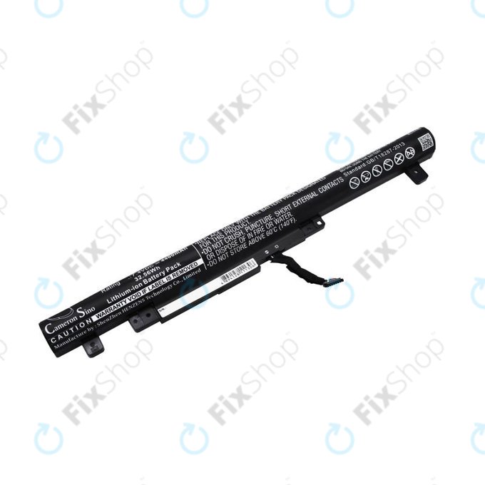 Batteria per Lenovo Flex 2 14, 15, L13M4A61, Li-Ion, 4400mAh, 7.4V, HQ