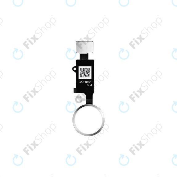 Tasto Home JCID 6ª Gen per iPhone 7, 7 Plus, 8, 8 Plus, SE 2020, SE 2022, Silver