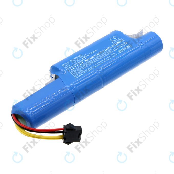 Batteria per Vileda Vr102, 201 303 One 0769-03, Li-Ion, 2600mAh, 10.8V, HQ
