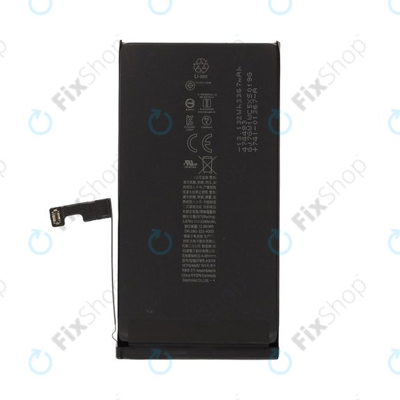 Batteria per iPhone 15, A3018, 3349mAh, Service Pack