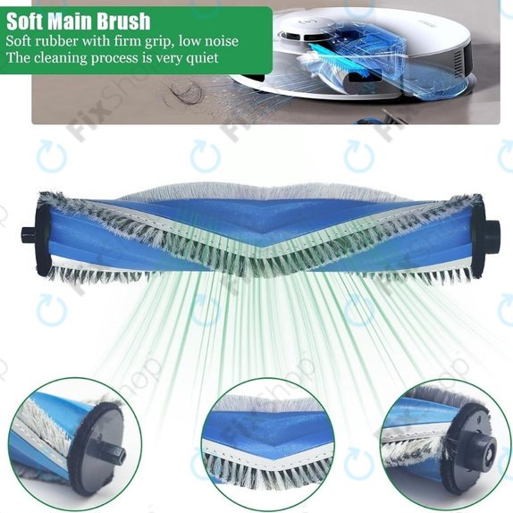 Spazzola principale per Ecovacs Deebot N20, N20 Plus, N20 Pro Plus