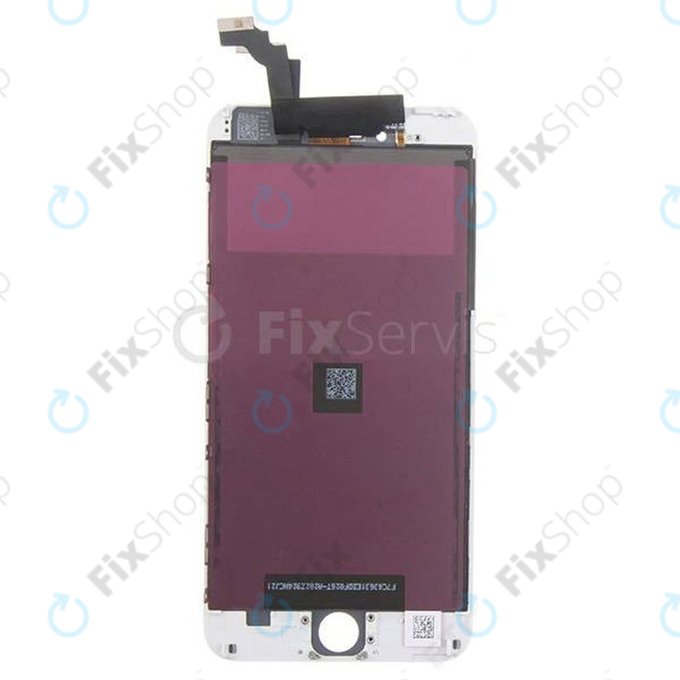 Schermo per iPhone 6 Plus, White, Vetro touch con cornice