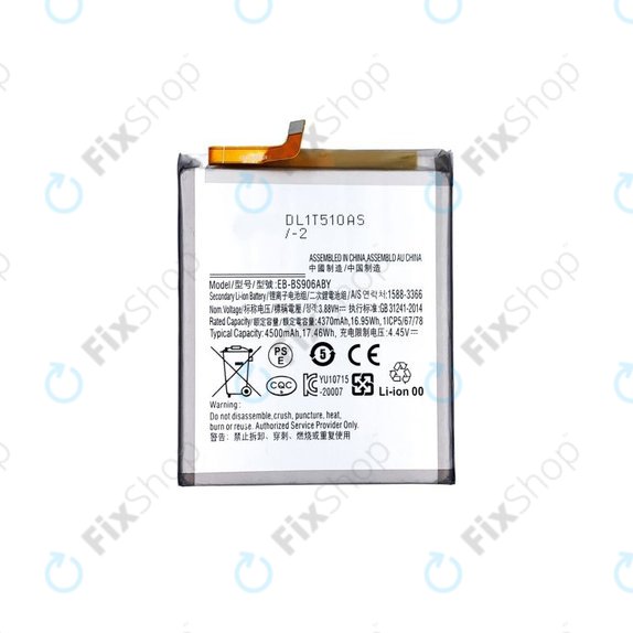 Batteria per Samsung S22 Plus S906B, EB-BS906ABY, 4500mAh