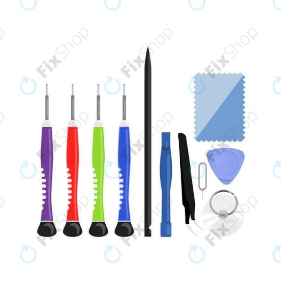 Kit strumenti completo per assemblaggio telefoni cellulari 11 in 1, FixPremium
