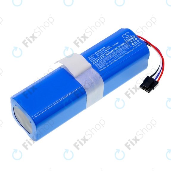 Batteria per Xiaomi Dreame Bot L10s Ultra Gen2, P2150-4S2P-KLYEV, R2228-4S2P-mmBK, Li-Ion, 5200mAh, 14.4V, HQ