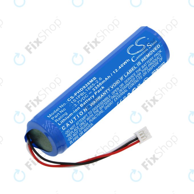 Batteria per Philips Avent SCD923P, SCD923/26, Avent SCD923, 1S1PBL1865-2.6, Li-Ion, 3350mAh, 3.7V, HQ