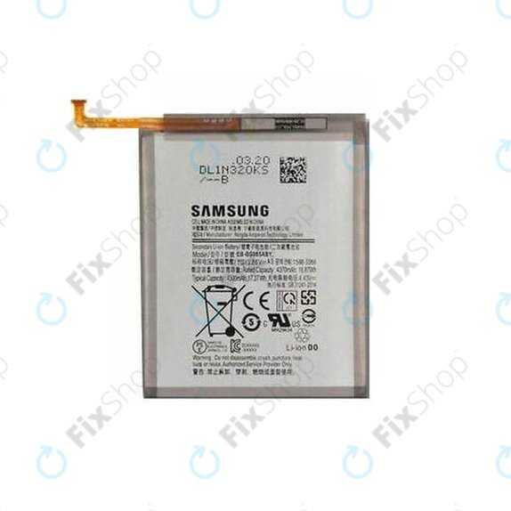 Batteria per Samsung A23, A23 5G, M23 5G, M33 5G, M52 5G, M53 5G, EB-BM526ABY, EB-BM526ABS, GH82-27092A, 5000mAh, Genuine Service Pack