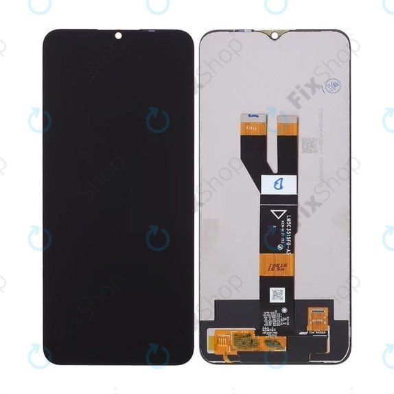 Schermo LCD per Realme C21, Vetro touch senza cornice