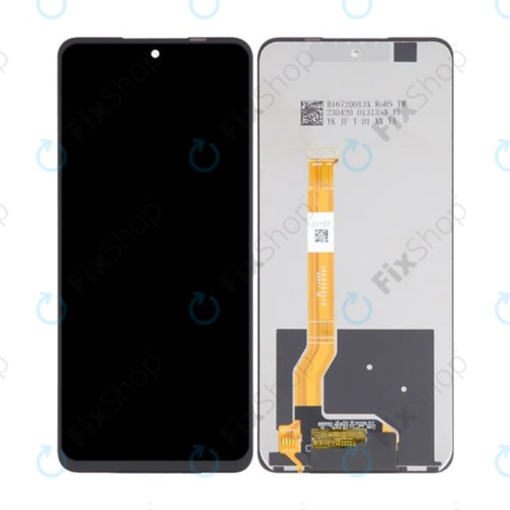 Schermo LCD per Oppo A98, Vetro touch senza cornice