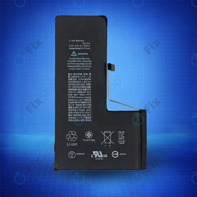 Batteria per iPhone XS, 2658mAh, Service Pack