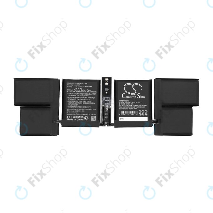 Batteria A2527 per MacBook Pro 16" M1 Max A2485 (2021), 8600mAh, HQ