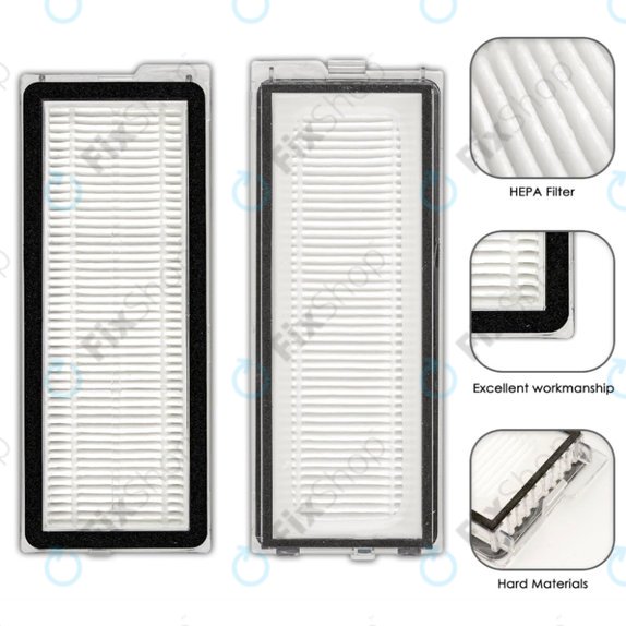 Filtro polvere, 2 pz. per Xiaomi Roborock QV 35A, QV 35S