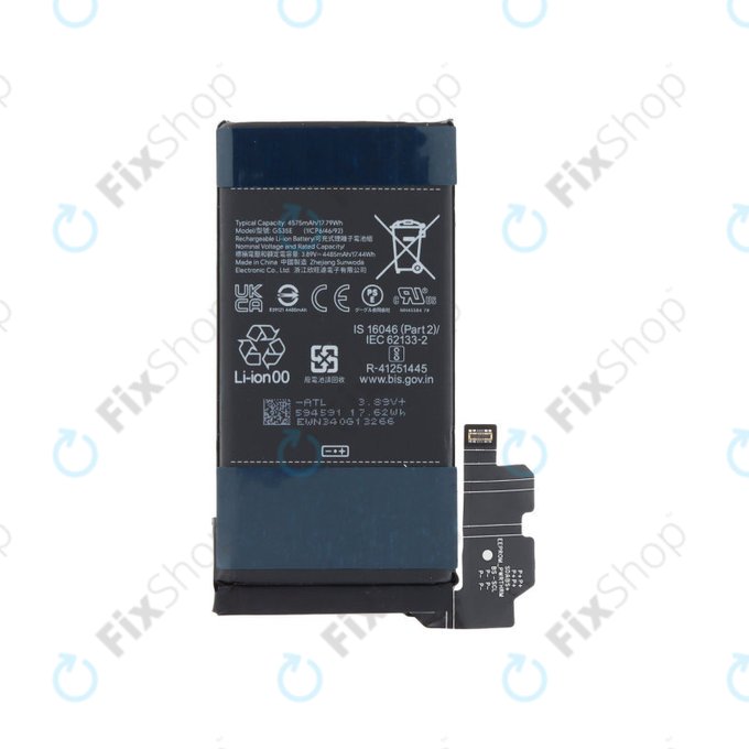Batteria per Google Pixel 8, GS35E, 4575mAh